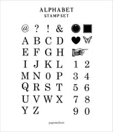 R. Alejandro Alphabet Rubber Stamp Set